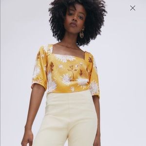 H&M open-backed blouse